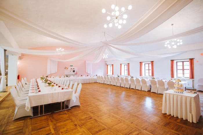 Großer Saal im Erbgericht