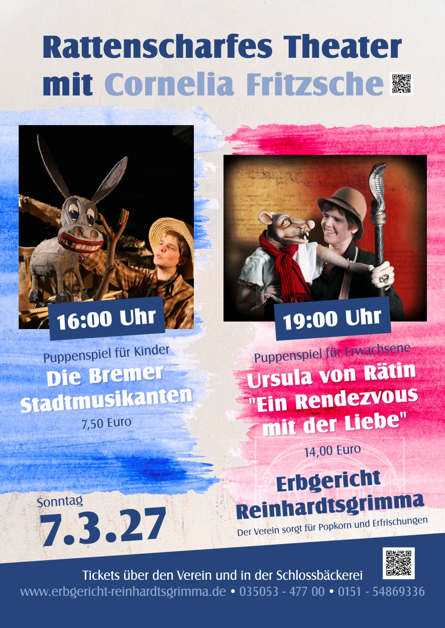 Plakat: Puppentheater